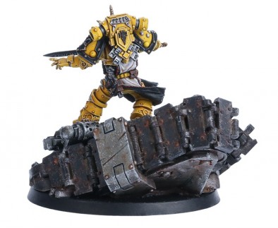 SIGISMUND - FIRST CAPTAIN OF THE IMPERIAL FISTS (Rear)