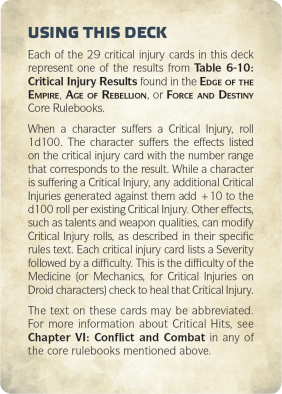 SW critical card use
