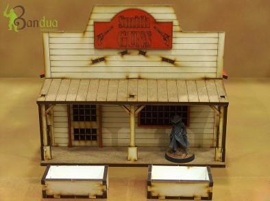 Unboxing: Bandua Wargames' Far West Shop 1