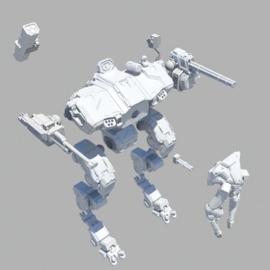 Fiddler Mech (Components)