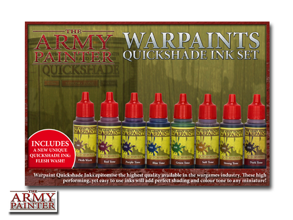 Army Painter: Quickshade Washes Set, Table Top Miniatures
