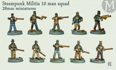 Steampunk Militia