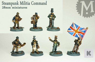 Steampunk Militia Command