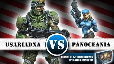 USAriadna Vs PanOceania 150pts Battle Report