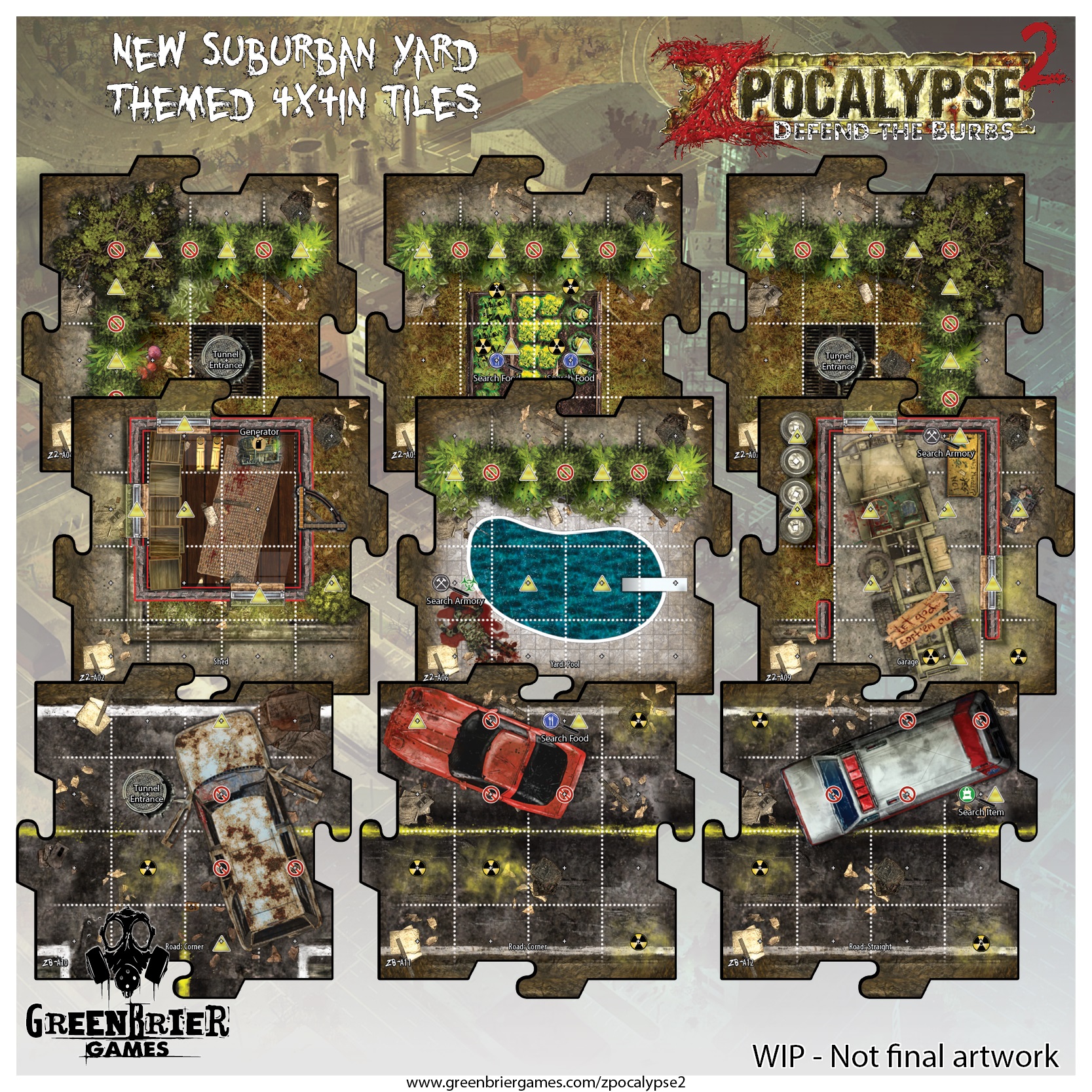 Greenbrier's Zpocalypse 2 Defend The Burbs Overruns Kickstarter 