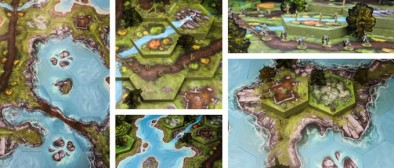 Terratiles: Coasts & Rivers