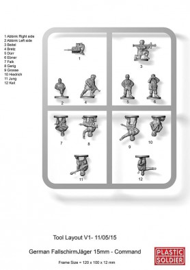 15mm Late War German Fallschirmjaeger #2