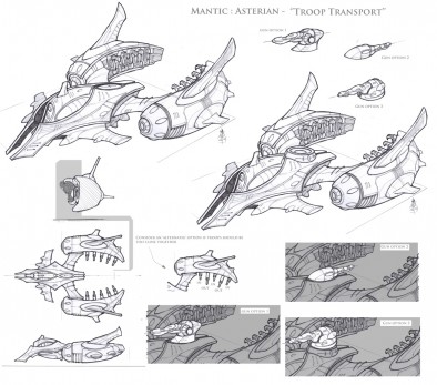 Asterian Troop Transport