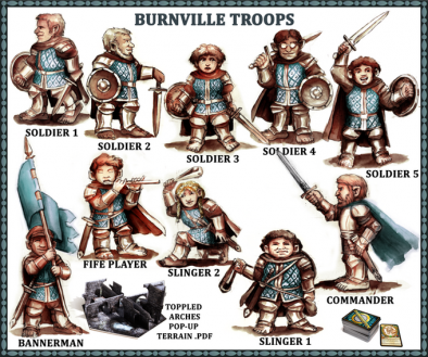 Burnville Troops