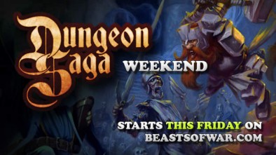 Dungeon Saga Weekend Starts Friday