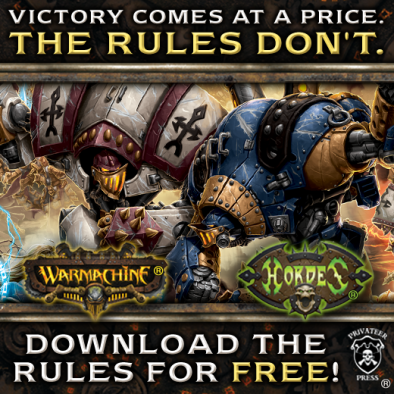 Free Hordes & Warmachine Rules