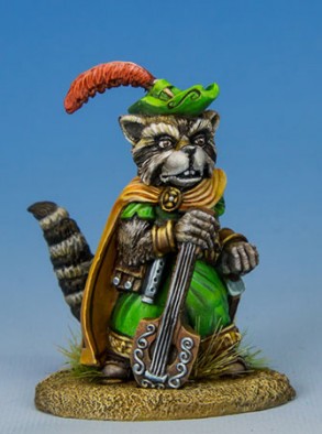 Raccoon Bard