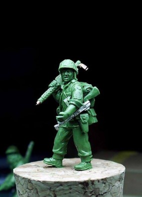 Sherman Tank Crew Model