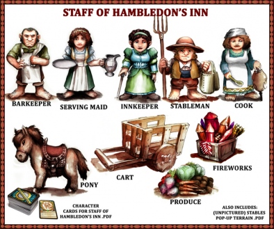 Staff Of Hambledon's Inn