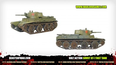 Unboxing: Bolt Action Soviet BT-7 Fast Tank