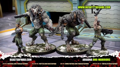 Unboxing: Infinity Ariadna Dog-Warriors