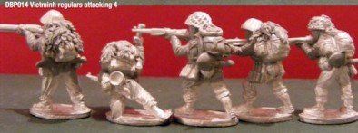 Vietminh Regulars Attacking #4 (Rear)