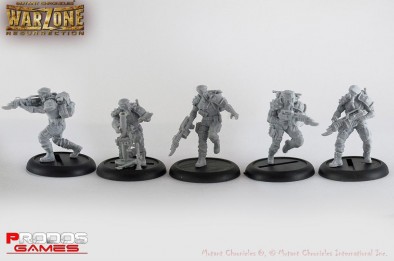 Warzone Resurrection Imperial Life Dragoons Line Up