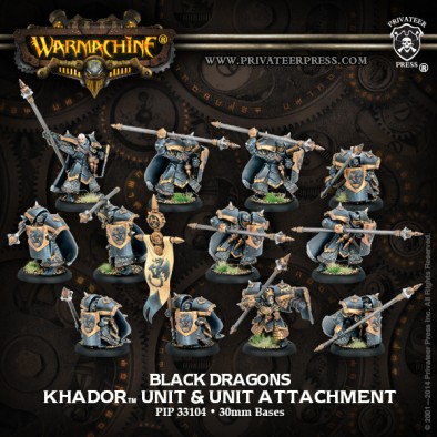 Unboxing: Warmachine Khador Black Dragons