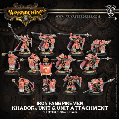 Unboxing: Warmachine Khador Iron Fang Pikemen