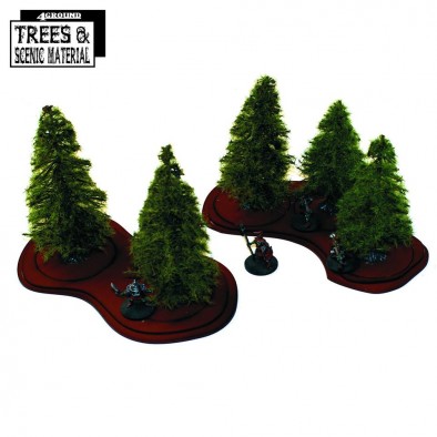 4ground pine trees