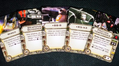 Fantasy Flight X-Wing Force Awakens DROID CARDS