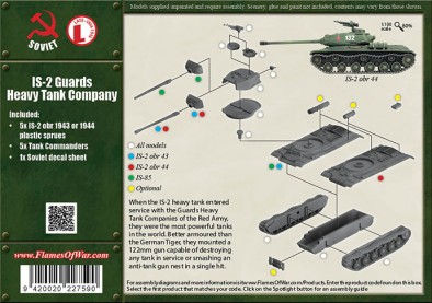 IS-2 Guards Heavy Tank Company (Components)