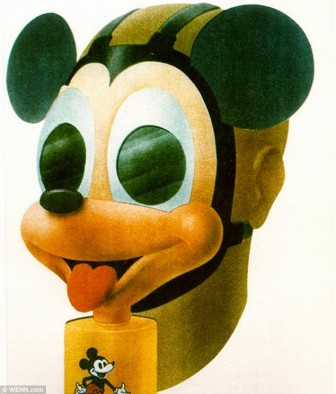 Mickey Mouse Gas Masks for Children from WWII (2)