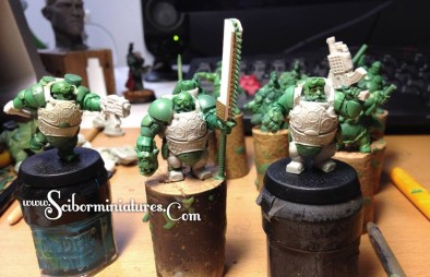 Power Armour Dwarfs