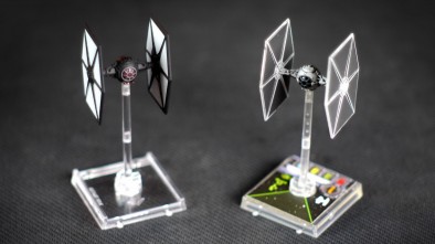 X-Wing Force Awakens Comparing TIE Fighter Colour Schemes