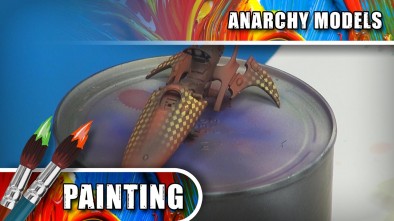 Anarchy Models - Airbrushing With The New Diamond Stencils