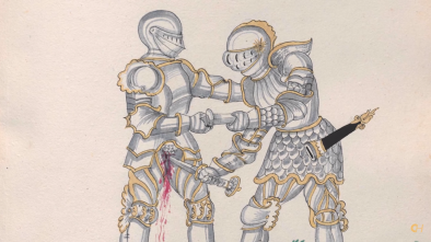 Armoured Dagger Fighting