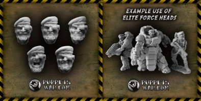 Elite Force Heads