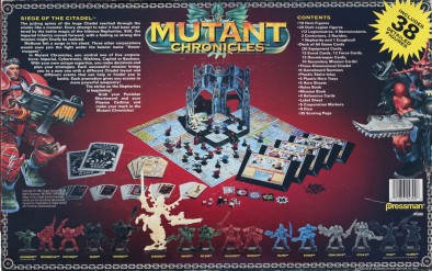 Mutant Chronicles - Siege Of The Citadel (Back)