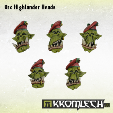 Orc Highlander Heads