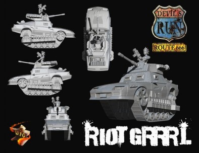 Riot Grrrl (Render)
