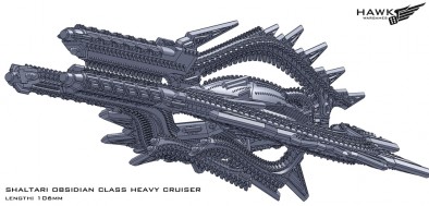 Shaltari Heavy Cruiser #1