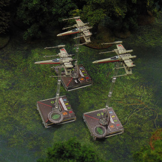 X-Wing On Endor: Turn 01 - Movement & Actions