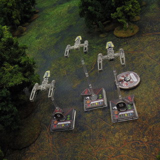 X-Wing On Endor: Turn 01 - Movement & Actions