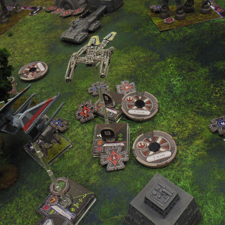 X-Wing On Endor: Turn 06 - Movement & Actions