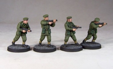 Army Privates With SMGs