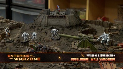 Entering The Warzone - Juggernaut Wall Smashing