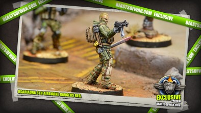 Infinity Sneak Peek - USAriadna 6th Airborne Rangers Reg.