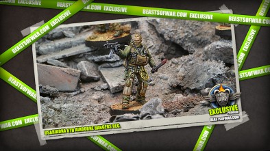 Infinity Sneak Peek - USAriadna 6th Airborne Rangers Reg.