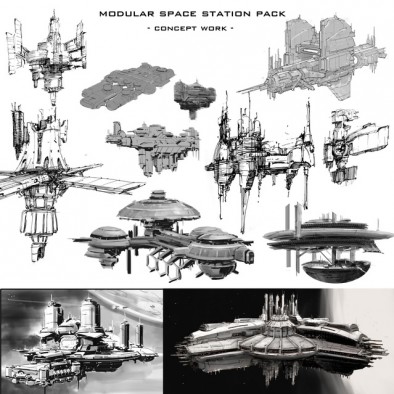 Modular Space Station Pack