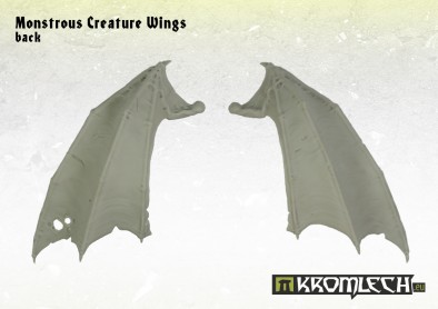 Monstrous Creature Wings (Rear)