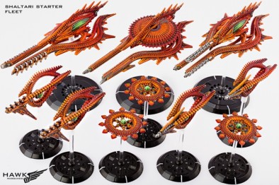 Shaltari Starter Fleet