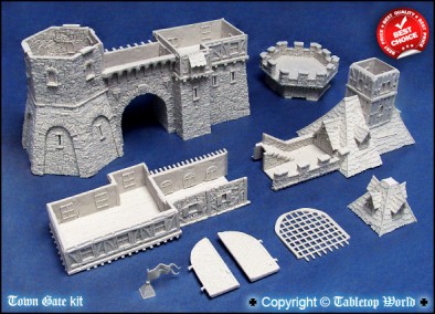 Town Gate Components