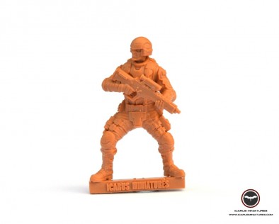 Alliance Trooper 3D Print #1