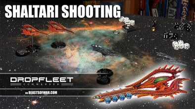 Dropfleet Commander - Shaltari Shooting